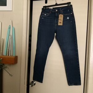 NWT 501 Skinny High Rise Jeans